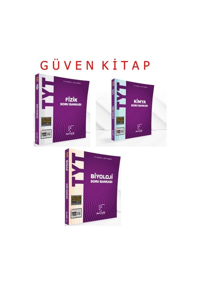 Karekök Yayınları Tyt Fizik Kimya Biyoloji S.b. Seti