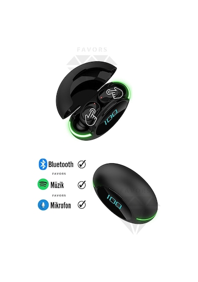 Favors Y80 TWS Bluetooth 5.1 Mikrofonlu Kulak İçi Kulaklık