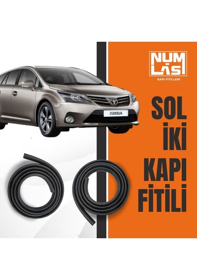 Toyota Avensis Station Wagon 2010-2014 Sol Ön Ve Arka Kapı Fitili-a Kalite-numlas-nm5619
