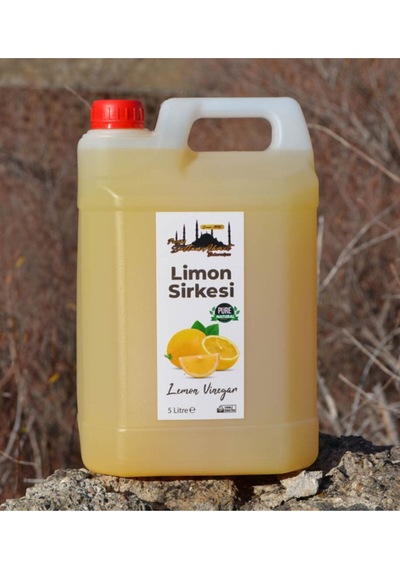 Limon Sirkesi 5lt %100 Katkısız Doğal Sirke
