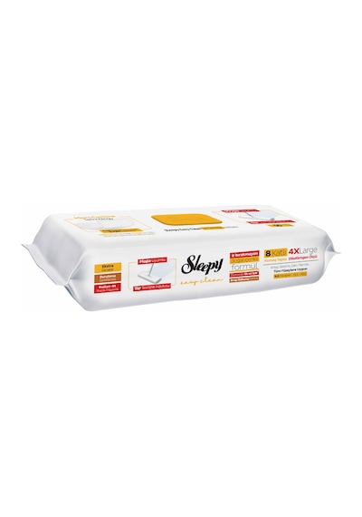 Sleepy Easy Clean Arap Sabunu Katkılı Mopa Uyumlu Yer Temizlik Havlusu&Mendili 50 Yaprak