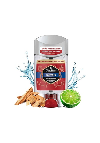 3 Adet Old Spice Clear Gel Captian 70 Ml 49544788