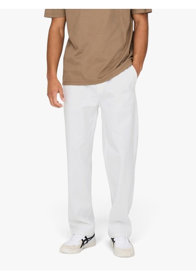 ONLY & SONS Onssınus Loose 0007 Cot Lın Pant Noos Erkek Beyaz Pantolon - 22028267
