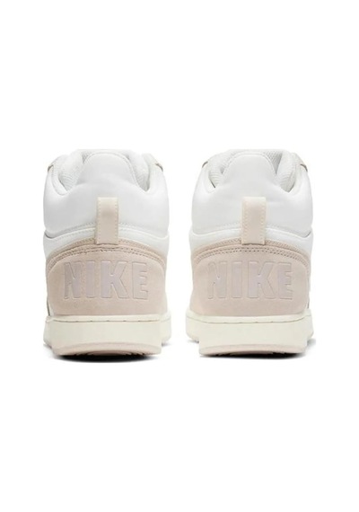 Nike Court Borough Mid Kadın Spor Ayakkabı Krem