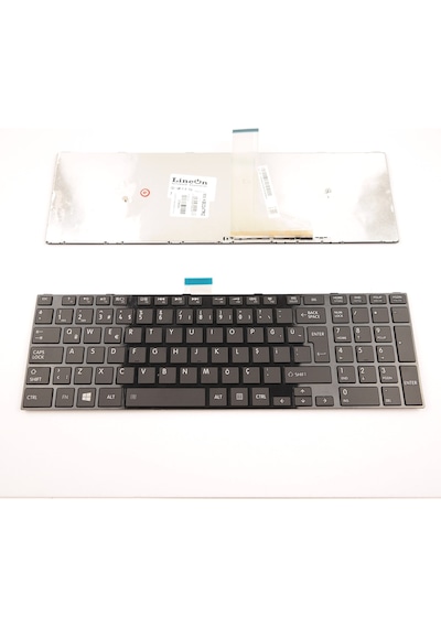 Toshiba Uyumlu Satellite C50-A-1Jv Klavye Tuş Takımı (Çerçeveli)