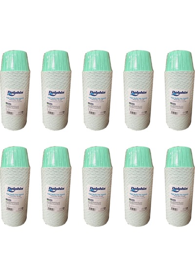 Dolphin Muffin Kağıt Karton Pastel Yeşil Cupcake Kek Kalıbı Kapsülü Kabı - 50 Adetlik 10 Paket
