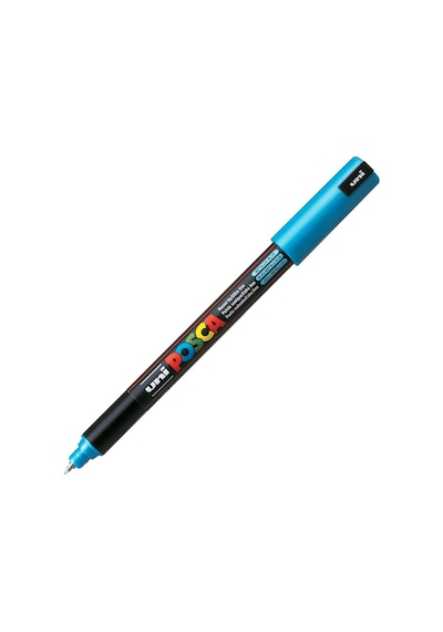 Uni Pc-1Mr Posca Boyama Markörü 0.7 Mm Metalik Mavi