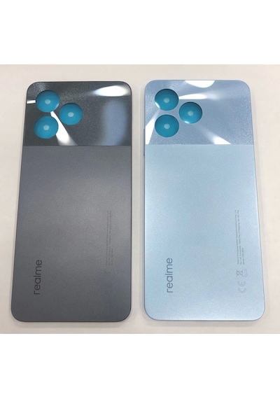 Realme Note 50 Rmx3834 Kasa Arka Kapak Pil Kapağı Mavi