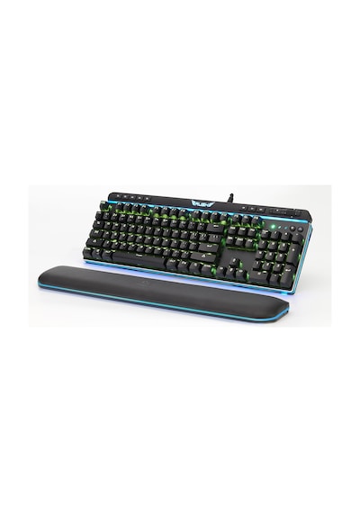 Rush Cobalt RK991 Mavi Switch RGB Manyetik Bilek Destekli RGB Mekanik Oyuncu Klavye