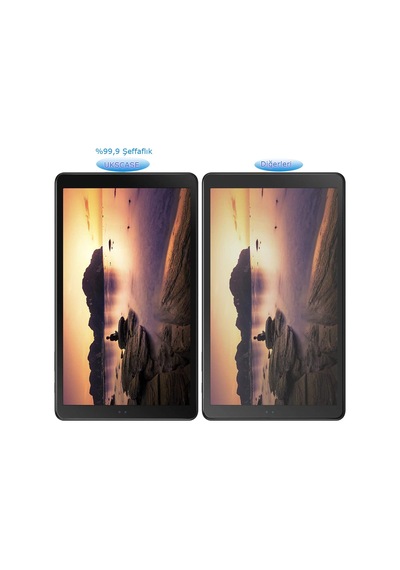 Ukscase Samsung Uyumlu Galaxy Tab S8+ SM-X800 Esnek Nano Ekran Koruyucu