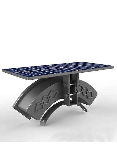 Güneş Enerjili Su Geçirmez Dış Mekan Ağaç Spotu 6 Ledli Solar Bahçe Dekoru Sütun Aydınlatma Gün Işığı