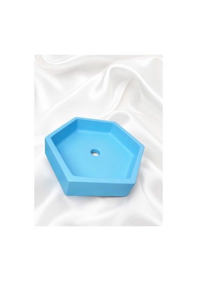 Lavabo Tezgah Üstü Lavabo Banyo Tuvalet Lavabosu Mavi Acık Mavi Acık