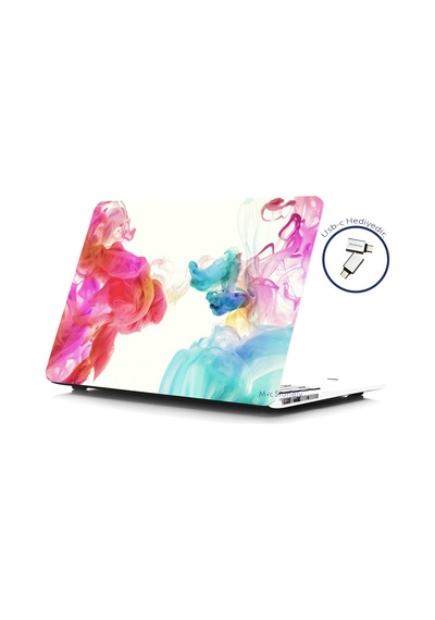 Apple  Uyumlu MacBook Air M1 Kılıf 13inç Paint01nl Touchıd'li M1 Air A2337 A2179 A1932 İle R-37