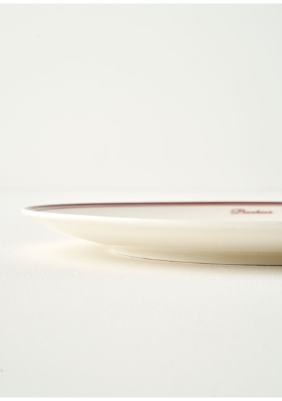 Bella Maison Bonheur Porselen Pasta Tabağı Bordo 21 Cm Bordo