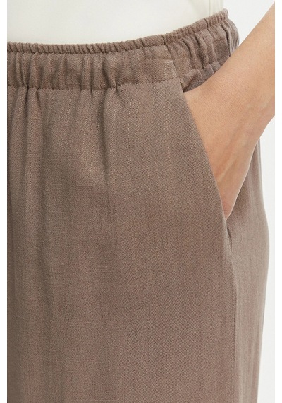 Only Onlsiesta Belden Bağlamalı Cepli Keten Karışımlı Pantolon Bayan Pantolon 15322263 Vizon Only Onlsiesta Belden Bağlamalı Cepli Keten Karışımlı Pantolon Bayan Pantolon 15322263 Vizon