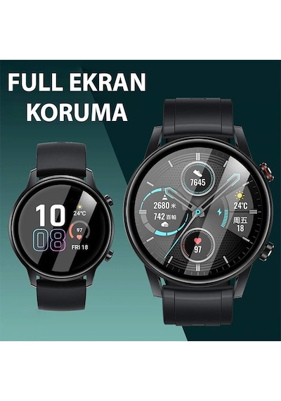 Ally Huawei Uyumlu Watch Gt4 41mm Pmma Tempered Cam Ekran Koruyucu