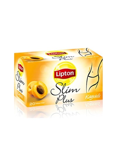 Lipton Slim Plus Kayısılı Süzen Poşet Çay 20'li