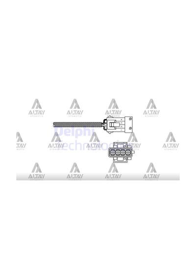 Esse Otomotiv P206 -306 -307 -407 C3 -C4 -C5 Saxo 1.6İ- 2.0İ 16V 555Mm- Oksijen Sensörü - DEL-ES10797-12B1