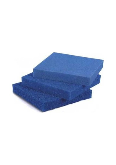 Akvaryum Filtre Süngeri Kalın Gözenekli Mavi 10 Ppı 50x50x5 Cm.