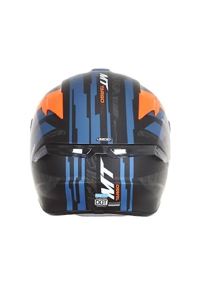 Mt Targo Pro Welcome D4 Full Face Motosiklet Kaskı 65212 Turuncu