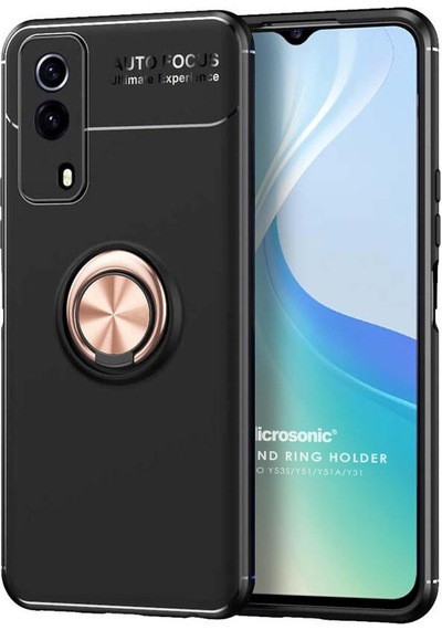 Microsonic Vivo Y51A Kılıf Kickstand Ring Holder