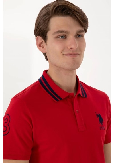 U.S. Polo Assn. U.s. Polo Assn. Erkek Tişört Kirmizi