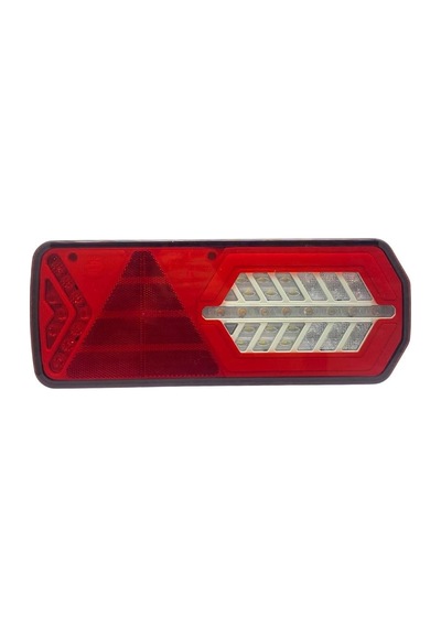 Dasterı 10v-30v Stop Lambası Neon Ledli-kayar Sinyalli 6 Fonksiyonlu 350 137 45 Mm E9 Sağ