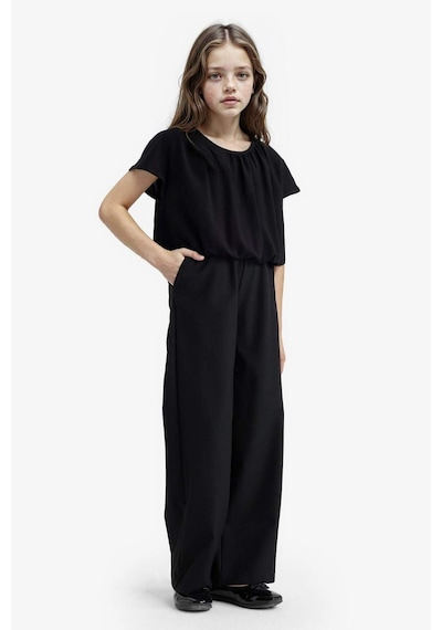 Defacto Kız Çocuk Wide Leg Geniş Paça Pantolon F2257a825aubk27 Siyah