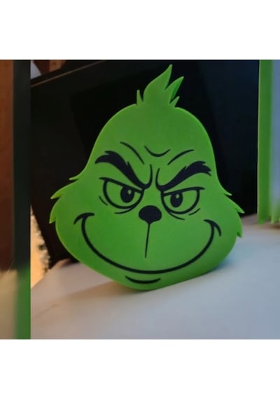 Grinch Tasarımlı Çok Amaçlı Dekoratif Saklama Kutusu