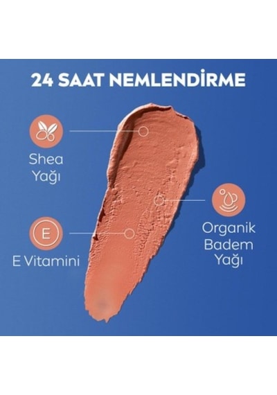 4.8 Gr Renkli Dudak Bakım Kremi, Nemlendirici Ve Spf30 Koruma