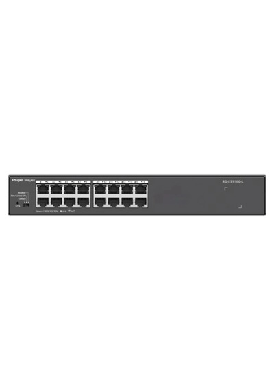 Ruijie Reyee Rg-es116g-l 16 Port 10-100-1000 Mbps Switch Metal Kasa Kdo