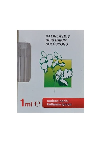 Tekli Kalınlaşmış Deri Bakım Solüsyonu - 1 Ml