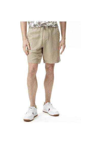 Nautica Nautıca Erkek Bej Classıc Fıt Bermuda Düz B45106t Bej