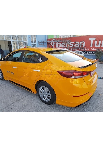 Hyundai Accent Elentra(2016..)arka Tampon Eki----fibersan Tuning N11.3366