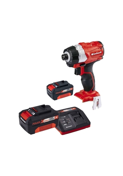 Einhell TE-CI 18 V 3 Ah Kit Brushless Li-ion Çift Akülü Darbeli Vidalama Einhell TE-CI 18 V 3 Ah Kit Brushless Li-ion Çift Akülü Darbeli Vidalama