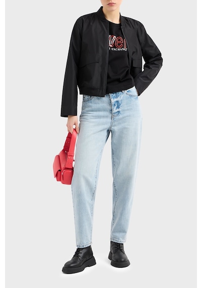 Armani Exchange Bayan Kot Pantolon Xw000128 Af12860 Mb001 Açık Mavi Açık Mavi