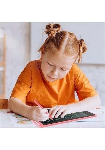 Çocuğum İçin Eğitici 8.5 İnç Ekranlı Kalemli Renkli Yazma Çizme Tableti