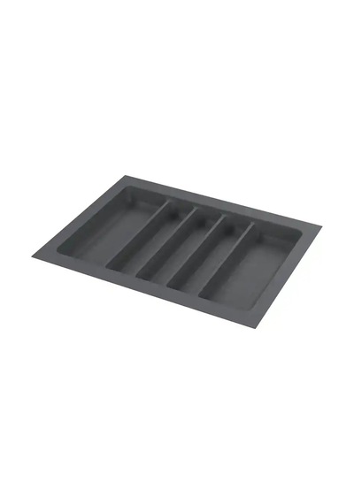 Starax 64x49 Antrasit Plastik Kepçelik 5 Gözlü Modül 70cm S-2688-ap Çok Renkli