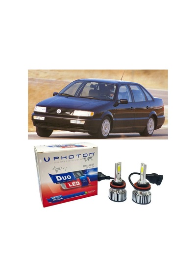 Vw Passat B4 Led Xenon Kısa Far Ampulü H1 Duo Yeni Seri Beyaz 1994-1997