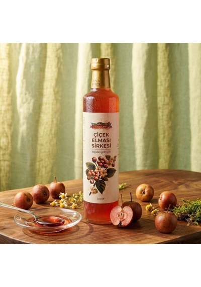 Çiçek Elması Yabani Elma Sirkesi 500ml