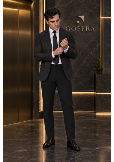 Goffra Erkek Flexon Ultra Esnek Relaxed Beli Lastikli Jogger Pantolon Siyah M702-r0433-07 Goffra Erkek Flexon Ultra Esnek Relaxed Beli Lastikli Jogger Pantolon Siyah M702-r0433-07