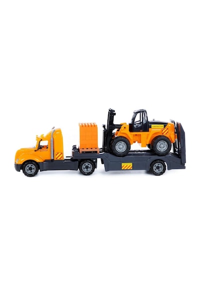 Polesie MIKE, Taşıyıcı Tır ve Forklift Yapı Seti "Super Miks" - P