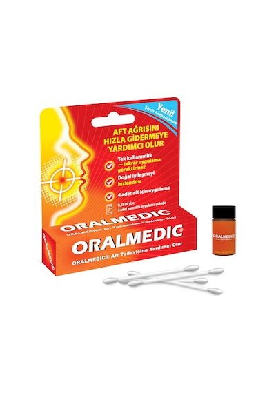 Oralmedic Aft Ağız Yarası Tedavisi Tek Kullanımlık 100 G