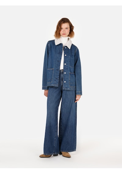 Colins Mavi Kadın Ceket Cl1070874 Q1.v1 Dn43748 Denim