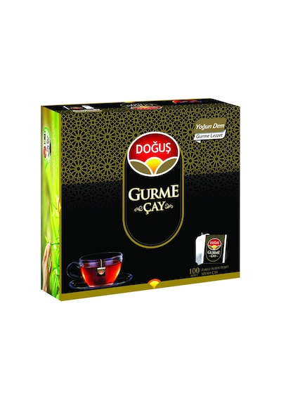 Doğuş Gurme Bardak Poşet Çay 100'lü - 200 G Muhteşem Lezzet - 8 Adet Tarı
