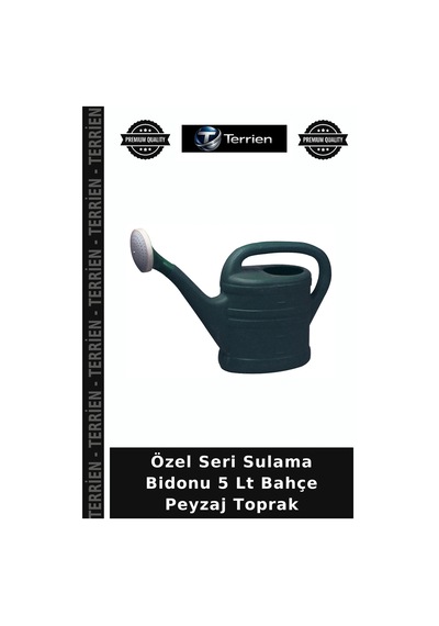 Özel Seri Sulama Bidonu 5 Lt Bahçe Peyzaj Toprak