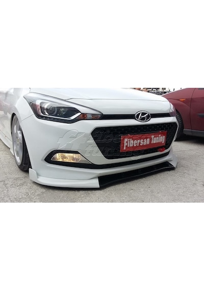 Hyundai I20 Ön Tampon Lip ----Fibersan Tuning