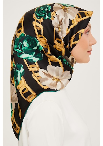 Armine Twill İpek Eşarp 23ka9034 2 01 Çok Renkli
