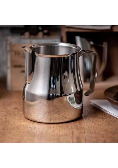 Tr Paslanmaz Çelik Süt Potu - Kahve Potu - Pitcher Sütlük - Süt Köpürtücü - Köpürtme Kabı - 350 Ml Genel
