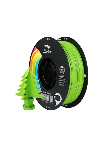 Creality Ender Pla+ Elma Yeşili Filament 1.75mm 1000gr
